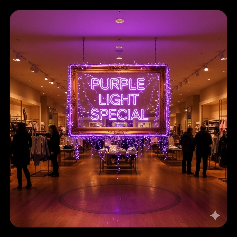 Purple Light Special For LIve Show